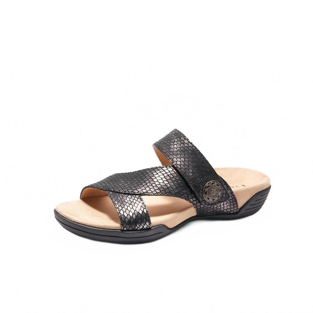 NEW HALSA FOOTWEAR women's desiree sandals in black